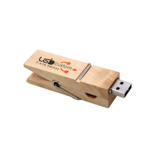 OEM Holz Memory Stick Clip USB-Stick